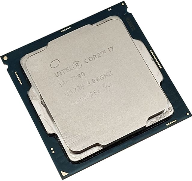 Intel Core i7-7700 CPU, LGA1151, 4 Core, 3.60 GHz Desktop Processor