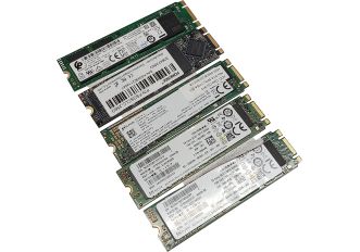 25x Mixed Brand 240GB M.2 SATA 2280 SSD Solid State Drives Bulk Job Lot