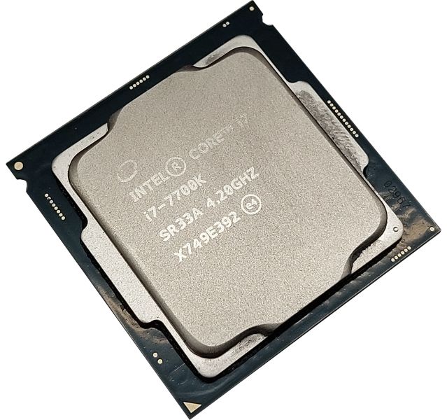 Intel Core i7-7700K CPU, LGA1151, 4 Core, 4.20 GHz Desktop Processor