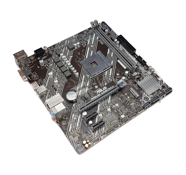ASUS PRIME A520M-K Motherboard, AM4, AMD A520, MicroATX, with IO Shield