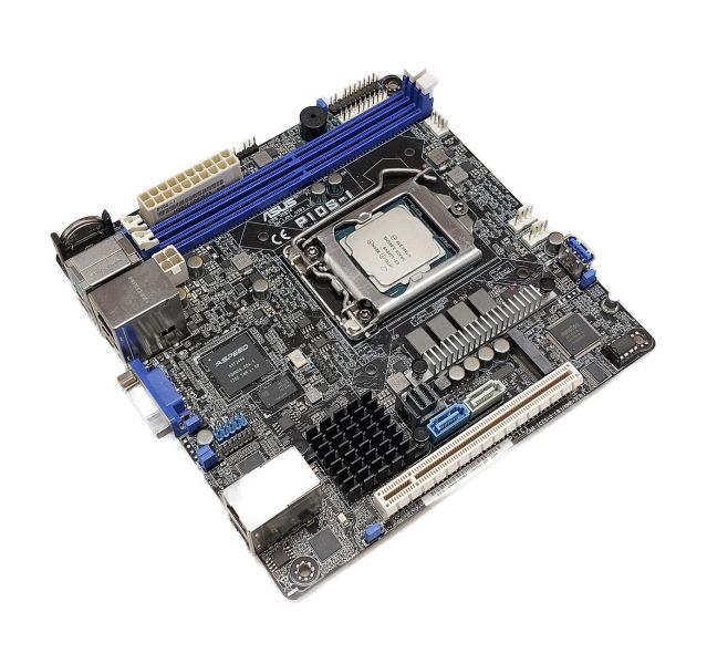 ASUS P10S-I, LGA1151, Intel C232, ITX, DDR4, Server Motherboard with IO Shield