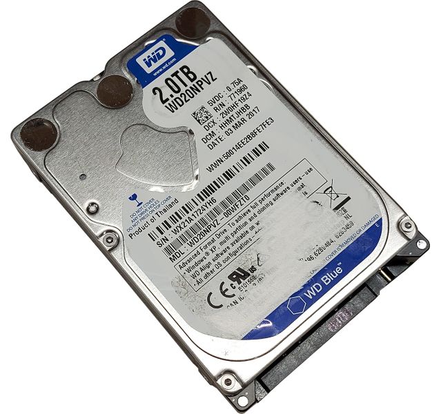 Western Digital Blue WD20NPVZ 2TB 2.5
