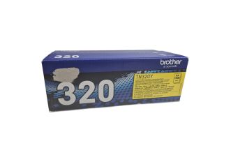Genuine Brother TN320Y Yellow Toner Cartridge