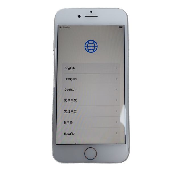 Apple iPhone 8, A1905, Silver, 64GB, Smartphone - Crackly Speaker