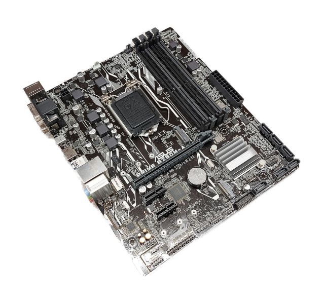 ASUS PRIME B250M-A, Intel LGA1151, B250, M-ATX, DDR4 Motherboard with IO Shield