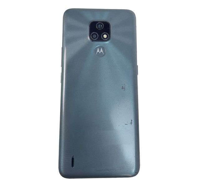 Motorola Moto E7, XT2095-2, Grey, 32GB, Smartphone - Top right damaged