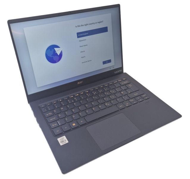 Acer Swift 5 SF514-54T, Intel i5-1035G1, 8GB DDR4, 256GB SSD, Win 11, 14