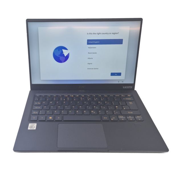Acer Swift 5 SF514-54T, Intel i5-1035G1, 8GB DDR4, 256GB SSD, Win 11, 14
