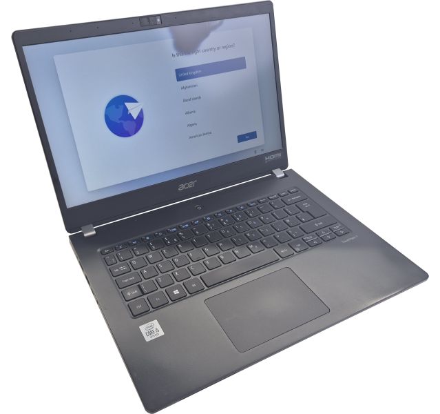 Damaged Acer TracelMate P614-51-G2, i5-10210U, 8GB DDR4, 256GB SSD, 14