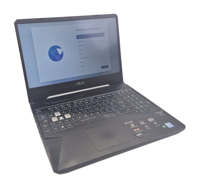 Damaged Asus TUF Gaming FX505G, i5-9300H, 8GB DDR4, 512GB SSD, 15.6