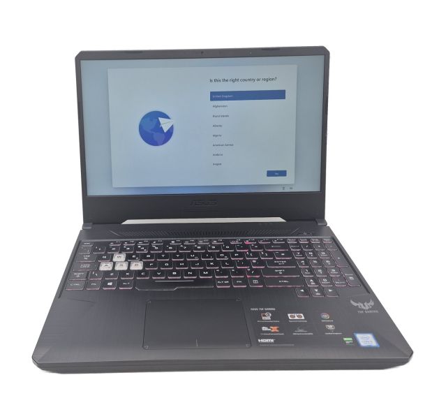 Asus TUF Gaming FX505G, i5-9300H, 8GB DDR4, 512GB SSD, Win 11, 15.6