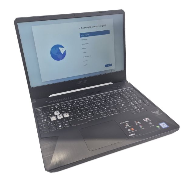 Asus TUF Gaming FX505G, i5-9300H, 8GB DDR4, 512GB SSD, Win 11, 15.6