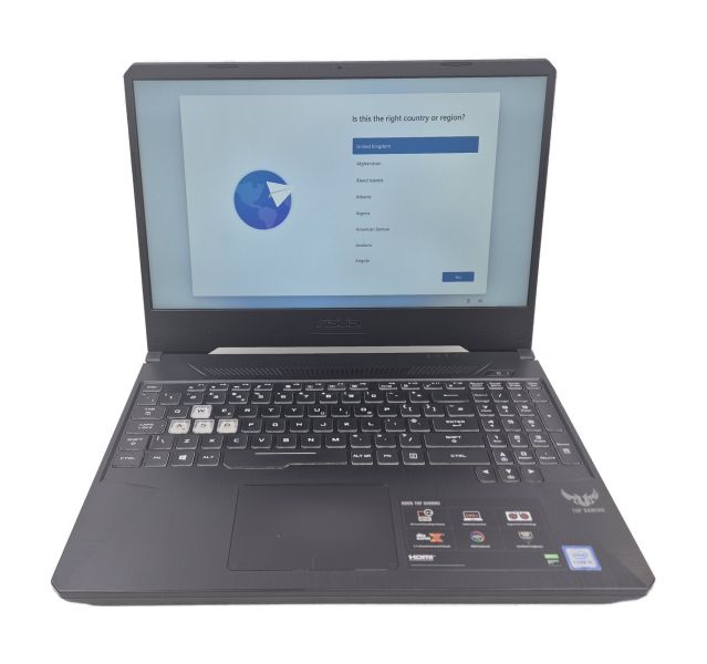 Asus TUF Gaming FX505G, i5-9300H, 8GB DDR4, 512GB SSD, Win 11, 15.6