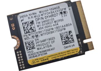Micron 2400A Gen 4x4 1TB NVMe M.2 2230 Solid State Drive (SSD) Grade A