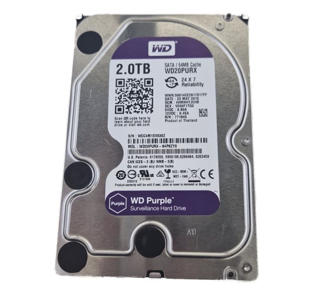 Western Digital Purple WD20PURX 2TB 3.5