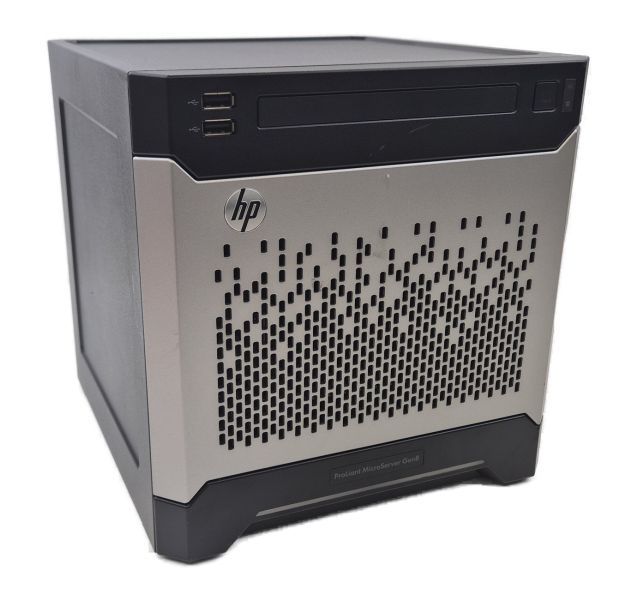 HP ProLiant Microserver G8, Celeron G1610T@ 2.3GHz, 16GB DDR3, Server (iLO)