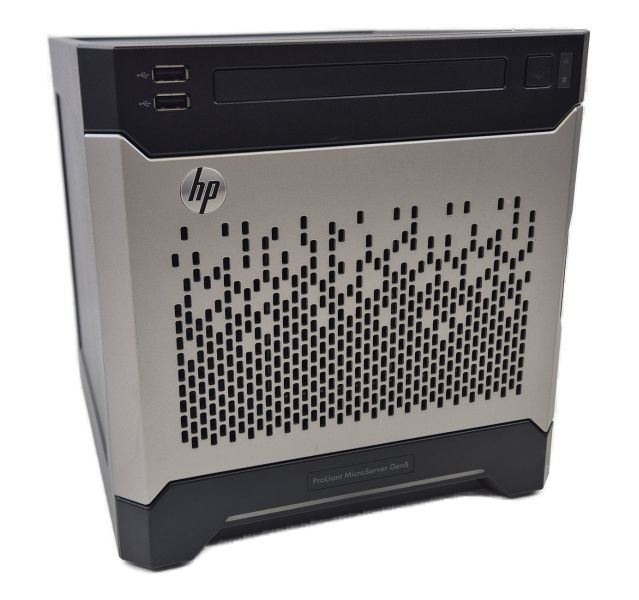 HP ProLiant Microserver G8, Celeron G1610T@ 2.3GHz, 16GB DDR3, Server
