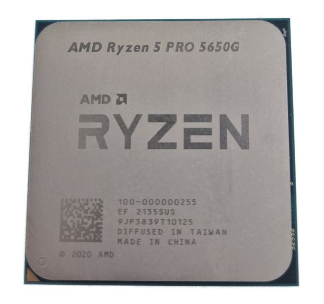 AMD Ryzen 5 PRO 5650G CPU,Socket AM4, 6 Core,3.9GHz Base Clock Desktop Processor