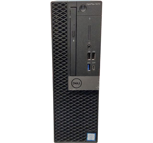 Dell OptiPlex 5070, Intel i7-9700, 8GB DDR4, 256GB SSD, Win 11, Desktop PC