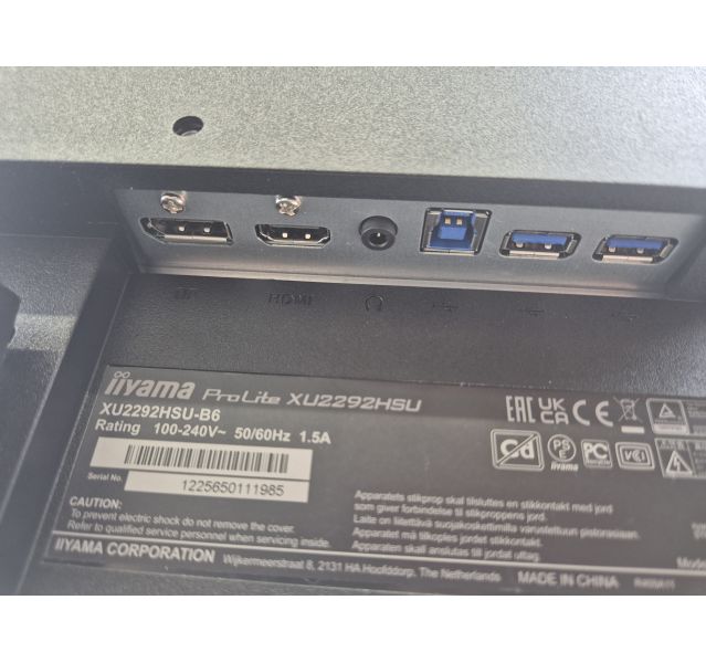 iiyama ProLite XUB2292HSU-B6, 21.5