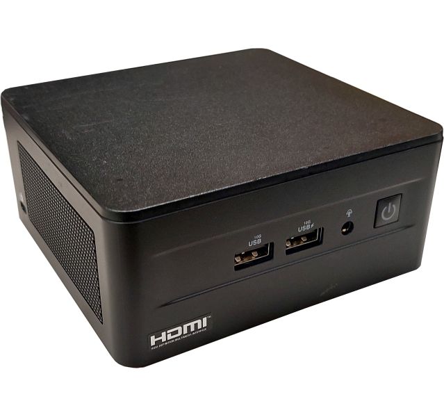 ASUS NUC NUC13ANH, Intel i3-1315u, 16GB DDR4, 512GB SSD, Win 11, Desktop PC