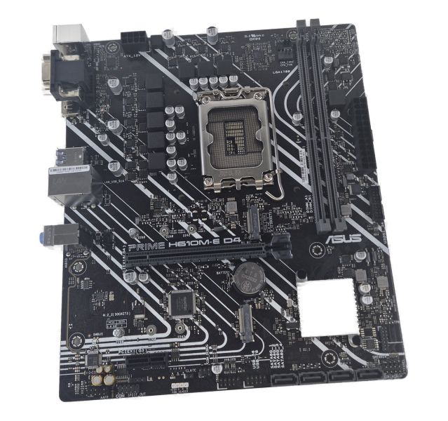 ASUS Prime H610M-E D4, LGA1700, Micro ATX, DDR4, Motherboard with IO Shield