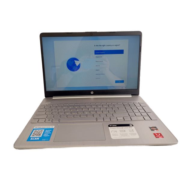 HP 15-EF0023DX, Ryzen 5 3500U, 10GB DDR4, 256GB SSD, Win 11, 15.6