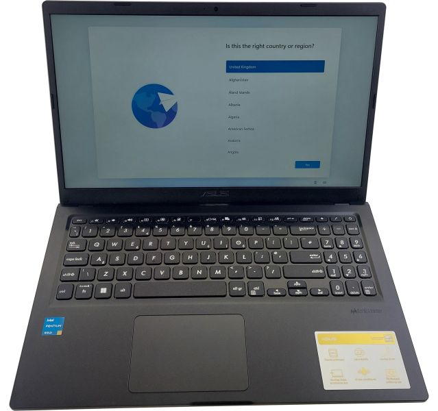 ASUS VivoBook 15, Pentium Gold 7505, 8GB DDR4, 256GB NVMe, Win 11, 15.6