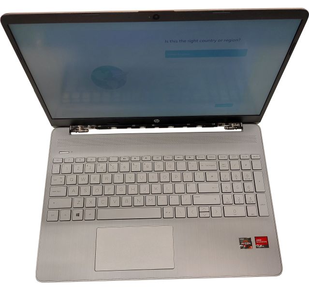 Damaged HP 15s-eq1516sa, Ryzen 3 3250U, 4GB DDR4, 128GB SSD, 15.6