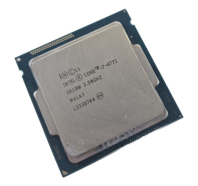 Intel Core i7-4771 CPU, Socket 1150,4 Core, 3.50GHz Base Clock Desktop Processor