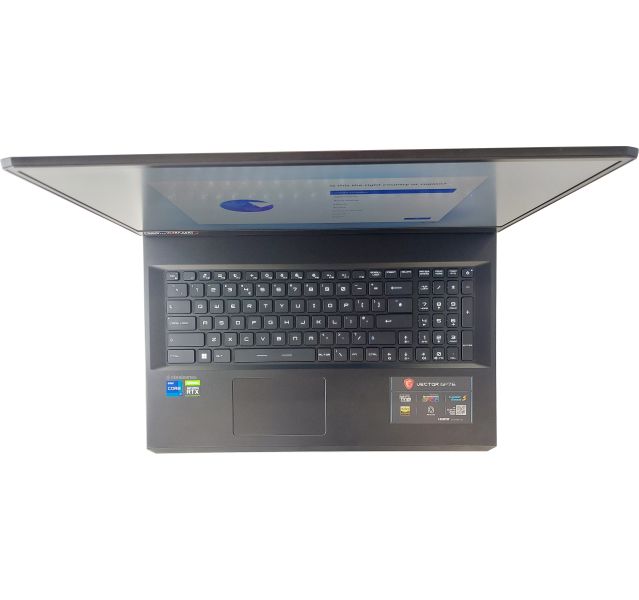 MSI Vector GP76, i7-12700H, RTX 3060, 16GB DDR5, 1TB SSD, 17.3