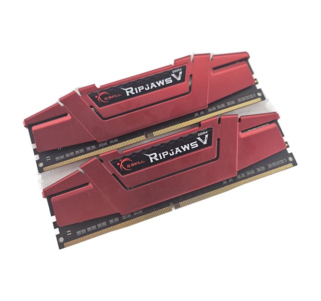 G.SKILL Ripjaws V 16GB (2x8GB) DDR4 2400MHz Desktop RAM F4-2400C15D-16GVR