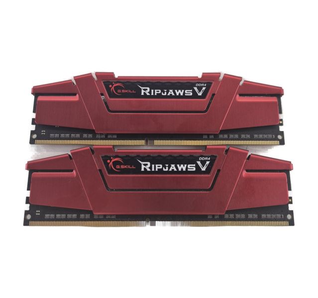 G.SKILL Ripjaws V 16GB (2x8GB) DDR4 2400MHz Desktop RAM F4-2400C15D-16GVR
