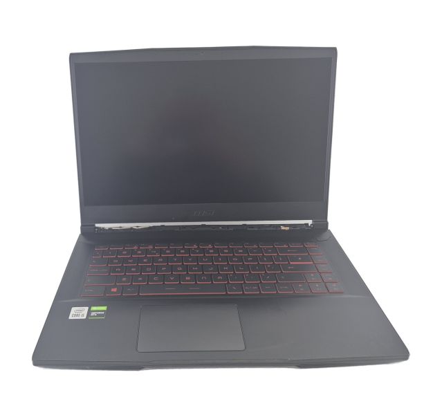 Faulty MSI GF63 Thin 10SC, i5-10500H, 8GB RAM, 256GB SSD, GTX 1650, 15.6