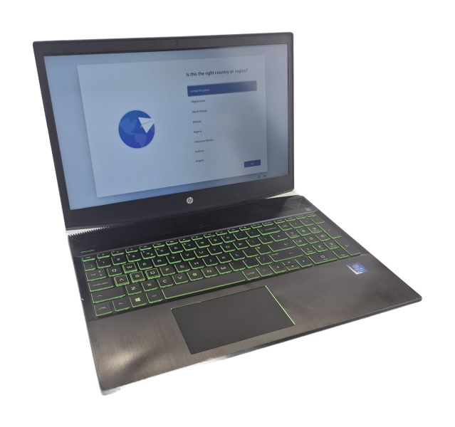 Damaged HP Pavilion Gaming 15-cx0001na, i5-8300H,8GB DDR4,240GB SSD,15.6