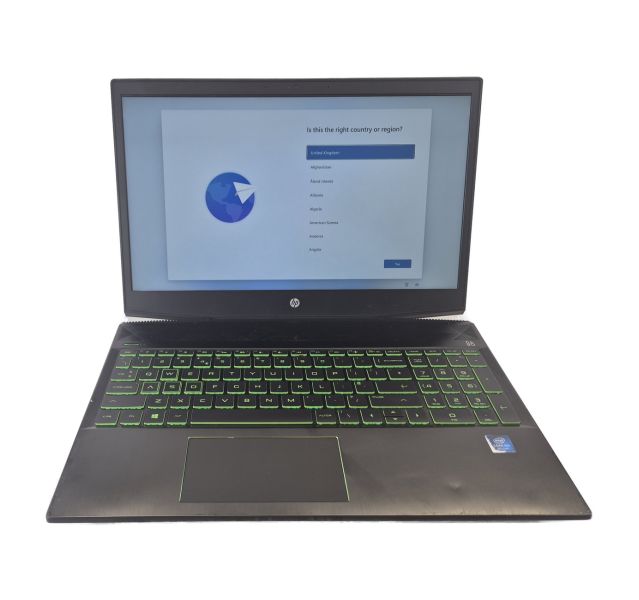 Damaged HP Pavilion Gaming 15-cx0001na, i5-8300H,8GB DDR4,240GB SSD,15.6