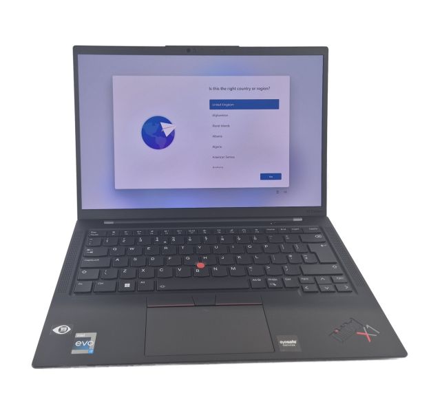 Faulty Lenovo ThinkPad X1 Carbon Gen 10, i7-1260P, 16GB DDR5, 512GB, 14
