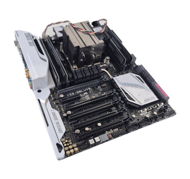 ASUS X99-Deluxe Motherboard, LGA 2011-3, X99, ATX, with IO Shield
