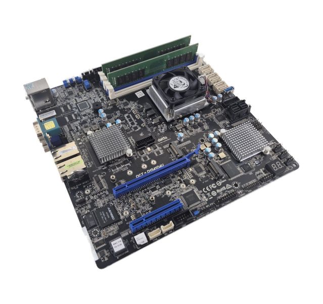 ASRock Datto OCT-D1541D4U, Xeon D-1541, 32GB RAM, Server Motherboard
