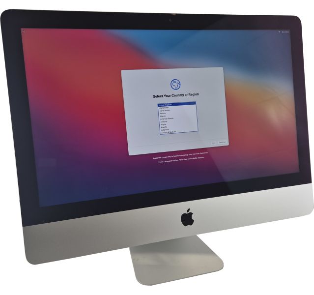 Apple iMac (Retina 4K 21.5-inch, 2019), A2116, Intel i3-8100, 251GB, 8GB RAM