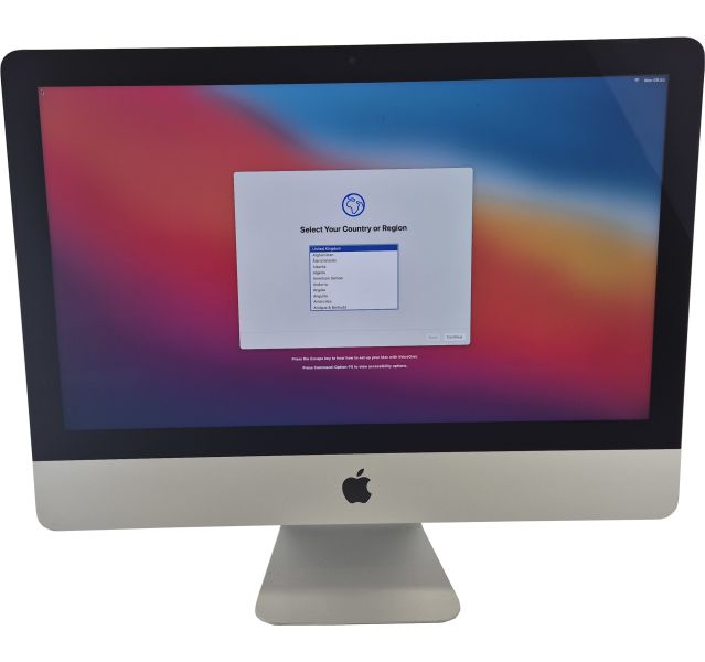 Apple iMac (Retina 4K 21.5-inch, 2019), A2116, Intel i3-8100, 251GB, 8GB RAM