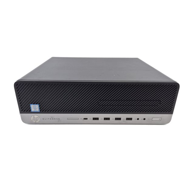 HP EliteDesk 800 G4 SFF, i7-8700, 8GB DDR4, 256GB SSD, Win 11, Desktop PC (PSU)