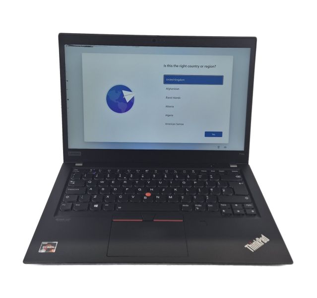 Lenovo ThinkPad T14s Gen 1, Ryzen 5 4650U, 16GB DDR4, 256GB SSD, 14
