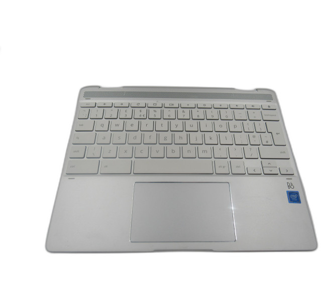 HP Chromebook x360 L67775-031 Palmrest Keyboard UK