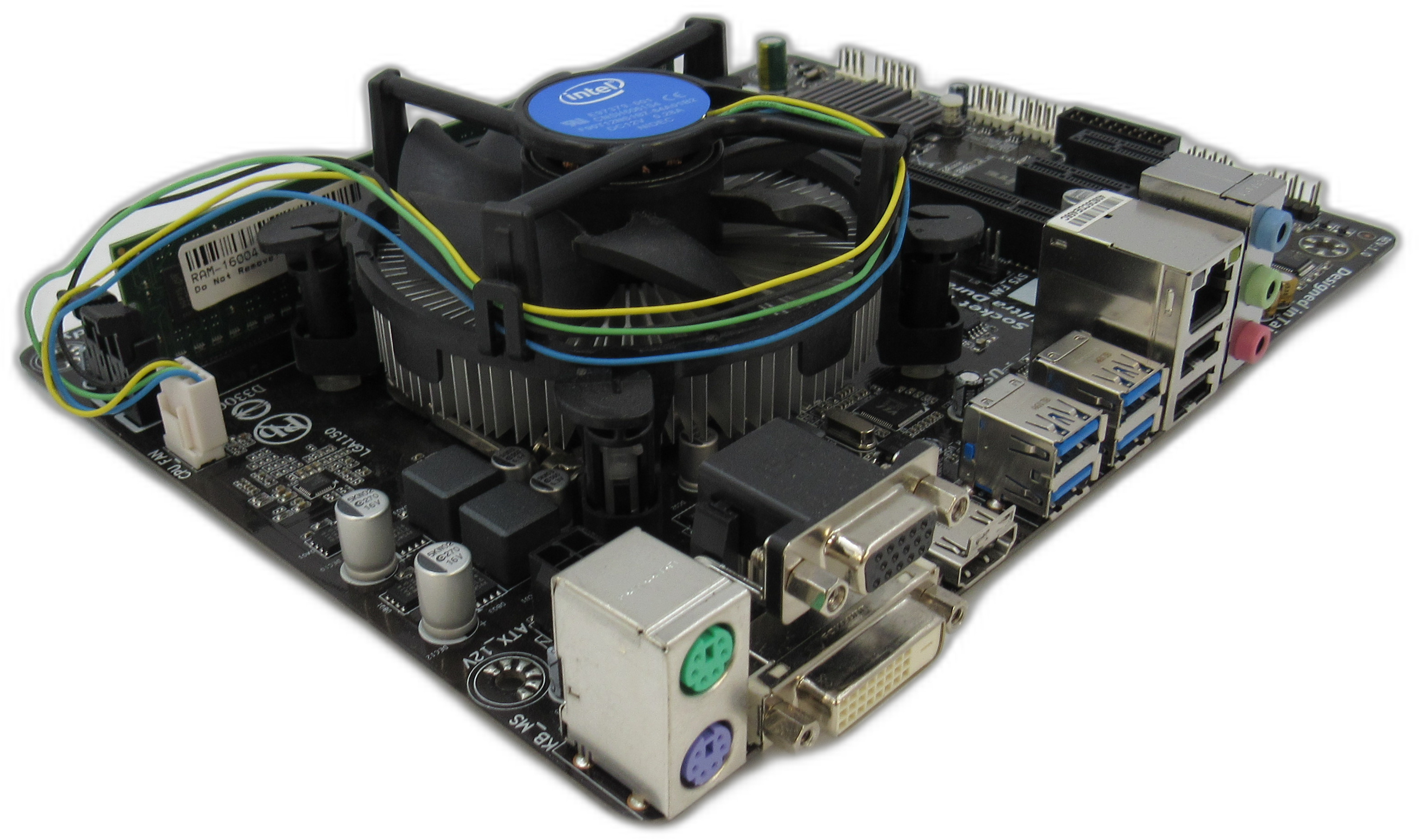 GIGABYTE GA-H81M-S2H 4GB DDR3 i3-4160 Motherboard Bundle