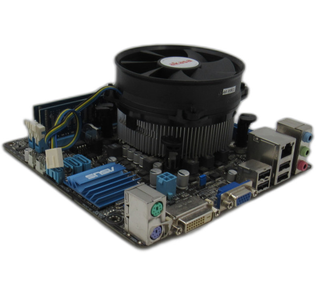 ASUS P8H61-I LX/RM/SI, i5-2400S, 4GB DDR3 Motherboard Bundle With IO Shield