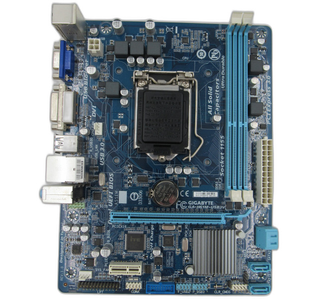 Gigabyte GA-H61M-USB3V, H61 Express Chipset, LGA 1155, DDR3 Motherboard