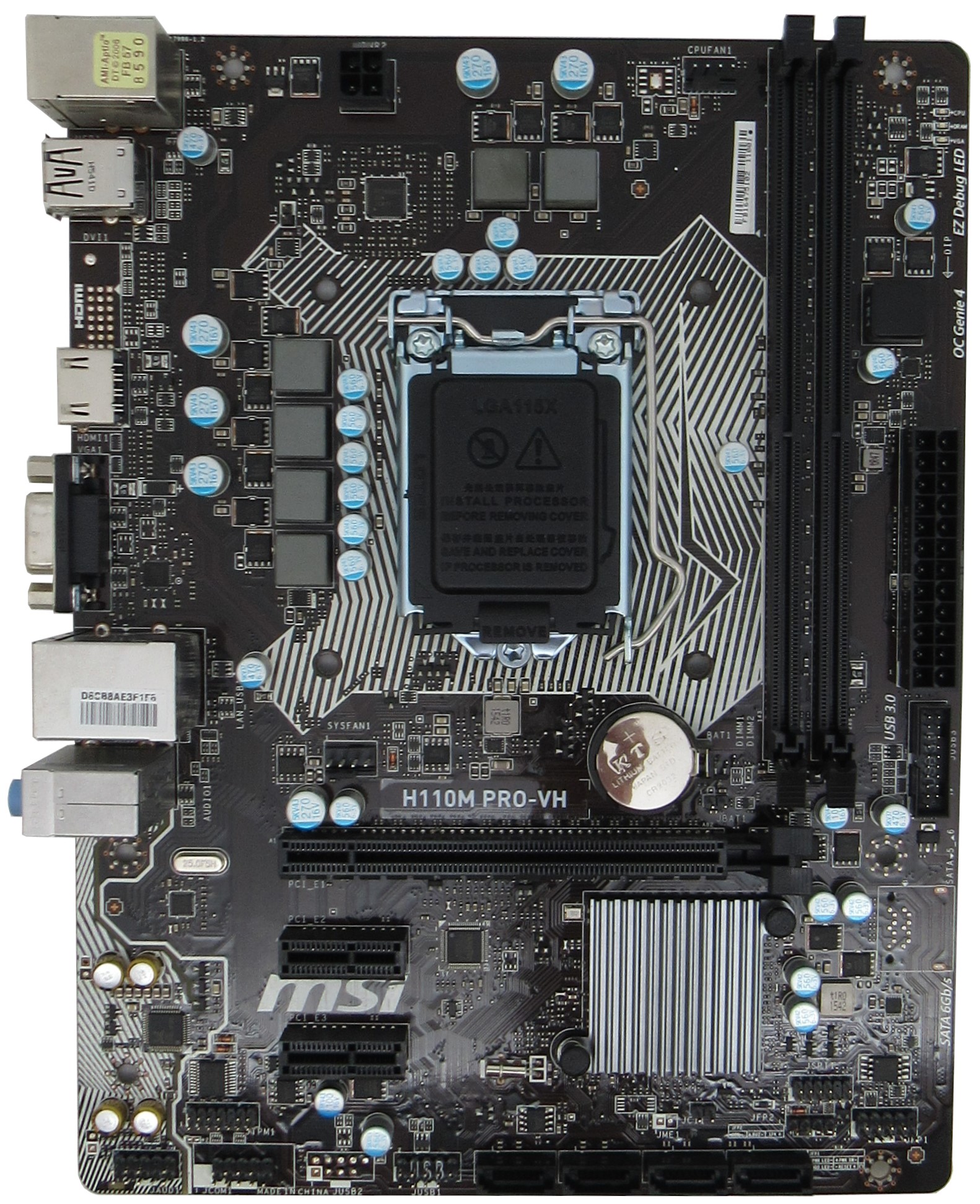 Msi h110m motherboard clearance