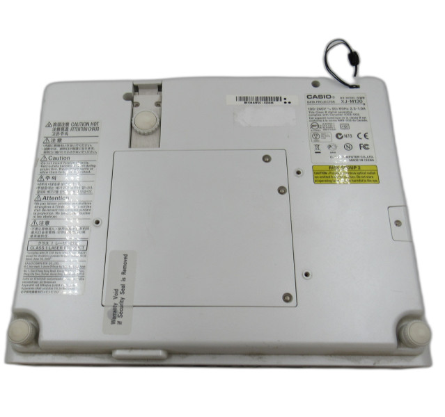 CASIO XJ-M130, DLP Projector, 2000 Lumens (1024 x 768) - 3D - Light Time 5264H