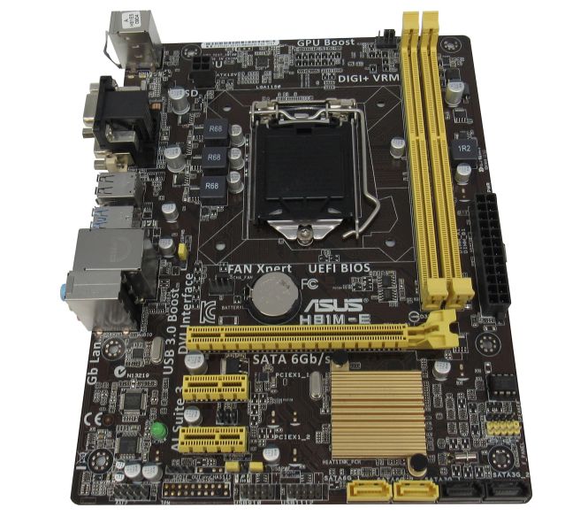 ASUS HB1M-E Motherboard Socket 1150 - IO Shield Included